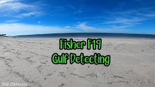 Metal Detecting Gulf of Mexico w/Fisher F19