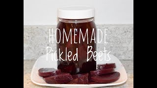 How To Make Pickled Beets - Homemade Pickled Beet Root