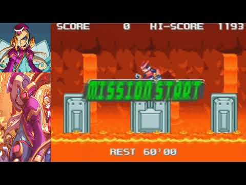 Rockman Zero 4 Minigame "Magma Border"
