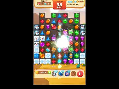 Jewel Match King Level 184 - Walkthrough ( No Booster )