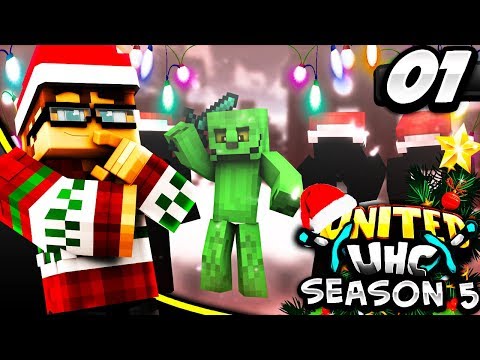 Huahwi - United UHC S5E1 - How the Grinch Stole Christmas (Minecraft PvP)