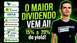 RECEBA MAIS DIVIDENDOS! OS MAIORES DIVIDENDOS EM JULHO E AGOSTO DE 2026 - BBSE3, VALE3, PETR4...