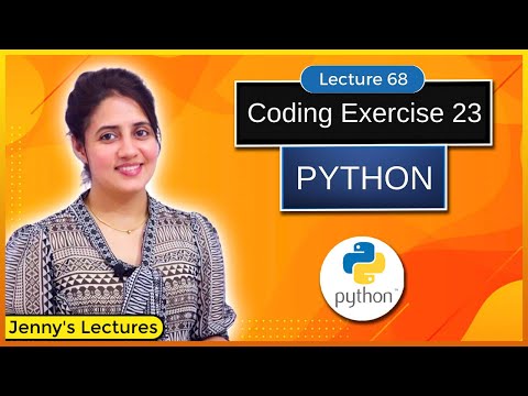 Coding Exercise for Beginners in Python with solution | Exercise 23 | Python for Beginners #lec68
