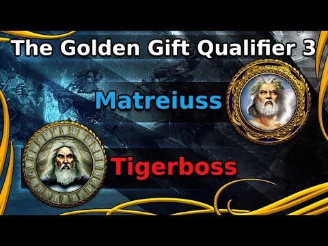 Age of Mythology: The Golden Gift Qualifier 3 - Semifinal - Matreiuss vs Tigerboss