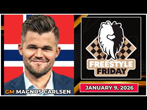 🔴 Magnus Carlsen | Freestyle Chess Friday 2025 | January 9, 2026 | chess.com