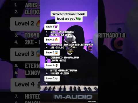 Which Brazilian Phonk level are you?🇧🇷 #phonk #phonkmusic