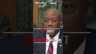 Sen. Tim Scott Questions Who Gets Access to Private Markets