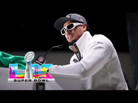 Jaxon Smith-Njigba shares importance of Sunday's game | Super Bowl LX Opening Night