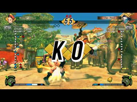 USF4 Ranked: Hwajuotie (Cammy) vs _Serpentina_ (Vega)