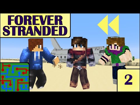 Starting Again! | Minecraft: Forever Stranded | Episode 2