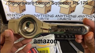 Signoraware Lemon Squeezer Rs-179 from Amazon