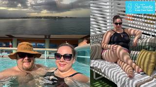 Sanctuary Cabana - Ultimate Cruise Relaxation on Caribbean Princess!