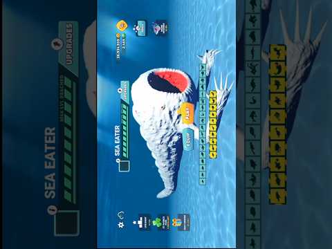 HOW IF SEA EATER PLAYABLE IN HUNGRY SHARK EVOLUTION? #hungryshark #hungrysharkevolution