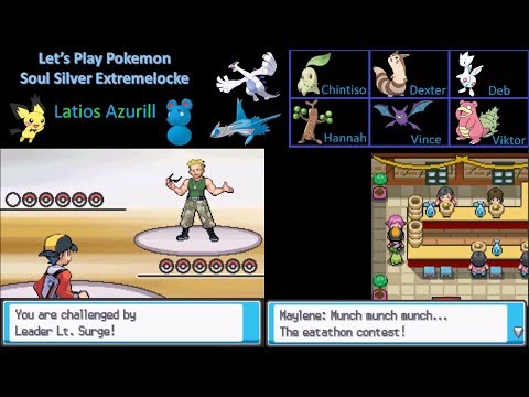 Let's Play Pokemon Soul Silver Extremelocke:  Part 30 - A Shocking Surge of Power