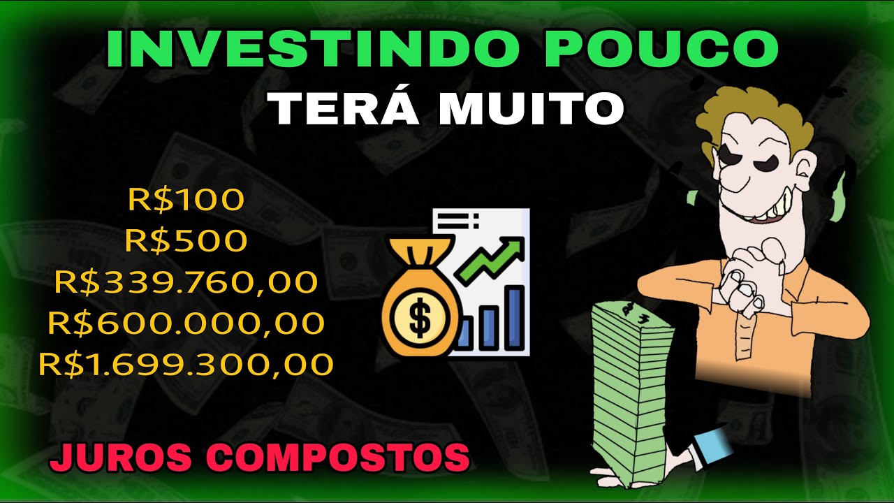 A MÁGICA Dos JUROS COMPOSTOS p/ CRESCER Muito o Seu DINHEIRO