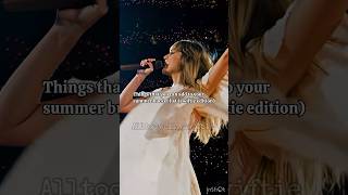 Things you can add to your summer bucket list swiftie edition #cruelsummertaylorswift #summer