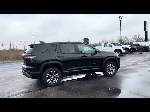 2026 Chevrolet Equinox FWD LT in Black for sale at Lally Chevrolet Ltd. in Tilbury, ON