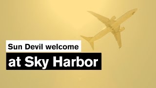 Sun Devil welcome at Sky Harbor | ASU welcome week