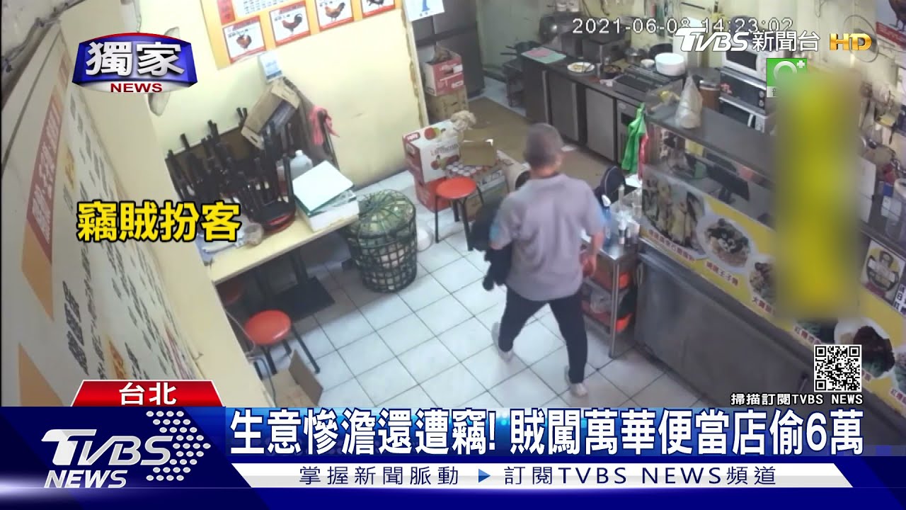 萬華店家哽咽！生意慘澹還遭竊　賊秒偷6萬貨款