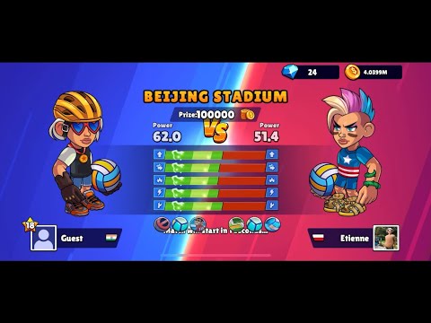 🔴Last Moment Clutch In Volleyball Arena..! #apple 