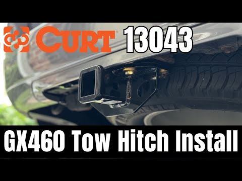 Lexus GX460 Tow Hitch Installation CURT 13043 Class 3