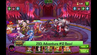 Let's Play Hero Wars 293: Trying Adventure #12 Boss for the First Time!