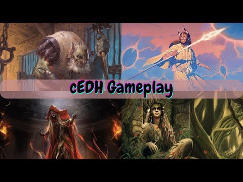 Heliod radiant dawn vs Grenzo vs Dihada vs Titania mono green cEDh Gameplay