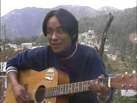 Sitting on a Bench - by Jigme of JJI Exile Brothers