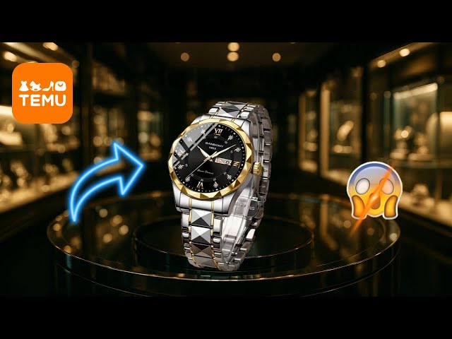 Vídeo relacionado con RORIOS Relojes Minimalista para Hombre Reloj de Pulsera Analógico Cuarzo Reloj Elegante Negocios Reloj Calendario Luminoso Reloj Acero Inoxidable Verde