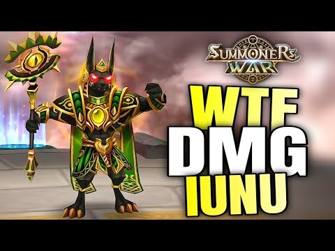 IUNU in Evil Mode?! OP 2nd Skill DMG - Summoners War