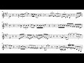 Stella by Starlight - Jimmy Giuffre - Solo Transcription - Clarinet (Bb)