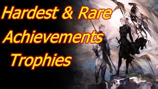Hardest & Most Rare Achievements & Trophies Tactics Ogre Reborn