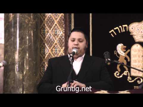 Chazan Binyamin Helfgot sings at Beth El