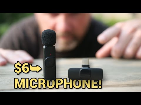 This CHEAP wireless lapel microphone really SURPRISED me!