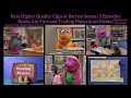 Rare Higher Quality Clips Of Barney Season 5 Episodes Books Are Fun Trading Places Lost Media