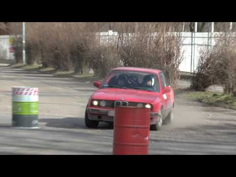 Szombierki Rally Cup Runda I - Piotr Kapturski / Rafał Bieniek - BMW 318is
