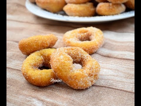 Receta casera de los Roscos Fritos de la Abuela Pili. Tiernos y Esponjosos. Los mejores