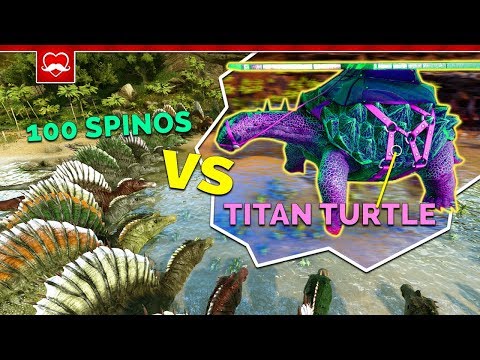 Titan Carbonemys vs Spinosarous