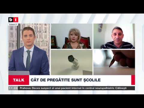 TALK B1 ORA 11.00 CU STEFAN PASCUTA - CUM VOR MERGE ELEVII LA SCOALA. 4 DIN 10 DASCALI, NEVACCINATI