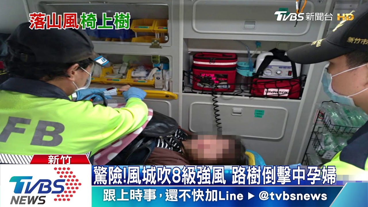 風真透!澎湖颳11級強陣風 電腦椅吹上樹