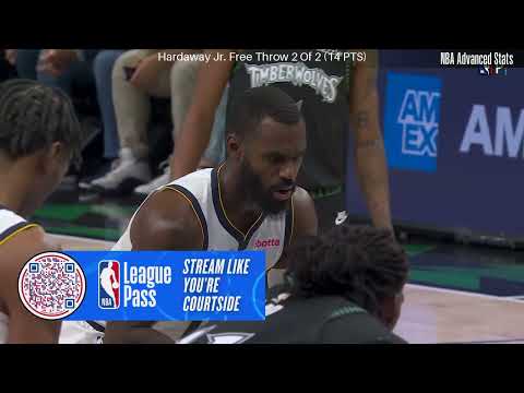 Tim Hardaway Jr. Full Play Denver Nuggets at Minnesota Timberwolves- October 27, 2025