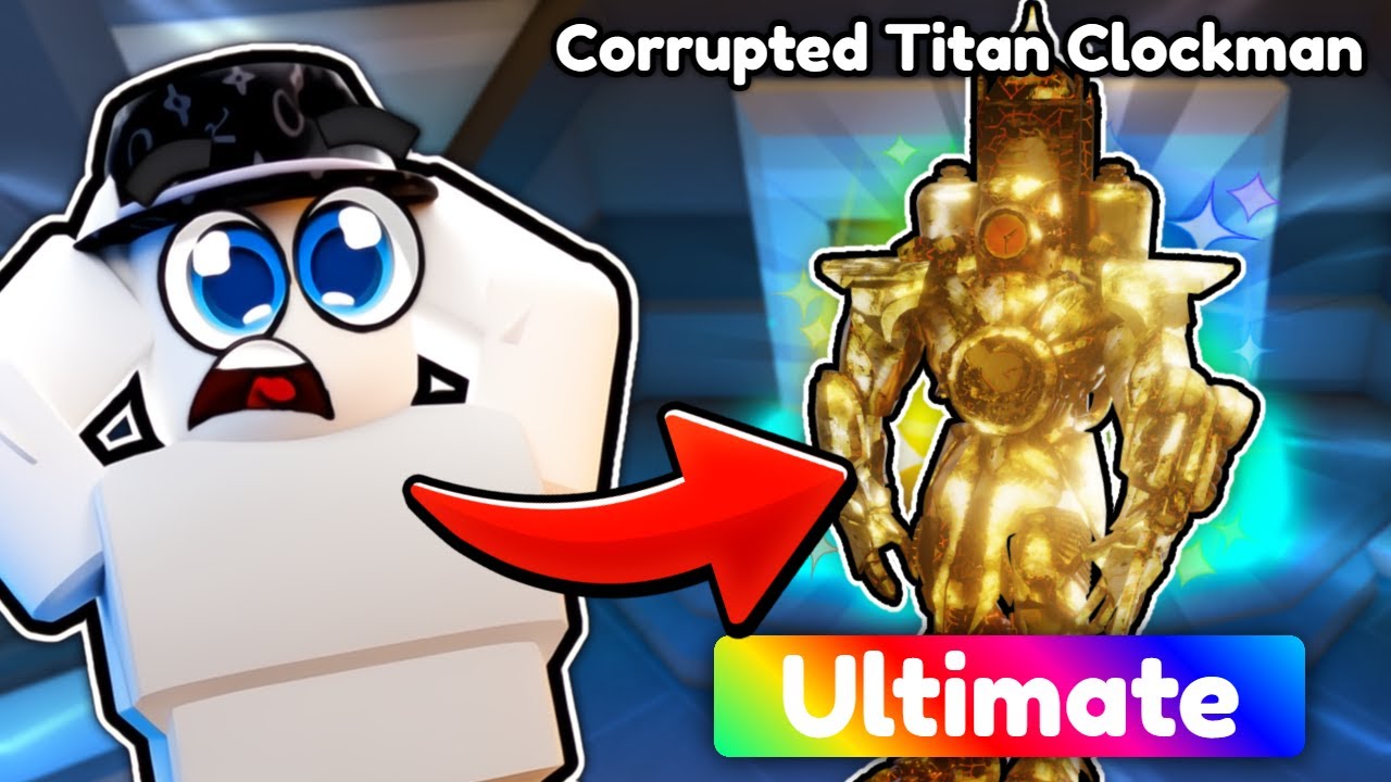 New CORRUPTED TITAN CLOCKMAN Is CRAZY.. (Toilet Tower Defense)