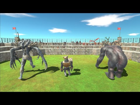 Ghor Hammer + Goro + Scourge vs Every Faction - Animal Revolt Battle Simulator ARBS