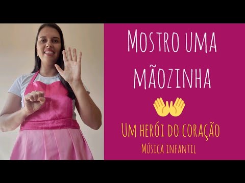 Mostro uma mãozinha 🖐 educação infantil ❤