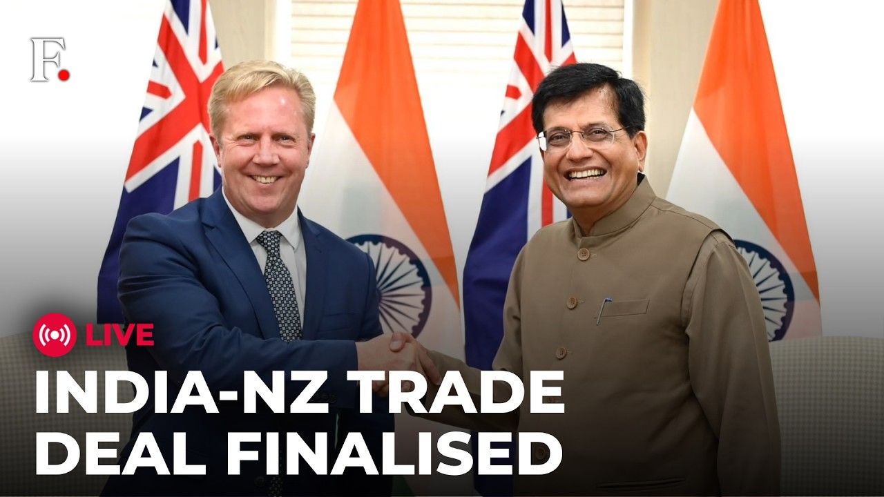 LIVE: India-NZ FTA Finalised | Trade Pact to Come Into Force in October