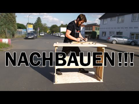 Die Volks- Werkbank - Stabil und ganz einfach zu bauen - Hobelbank für Einsteiger