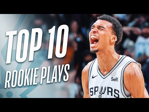 Victor Wembanyama's Top 10 Rookie Season Plays 👀