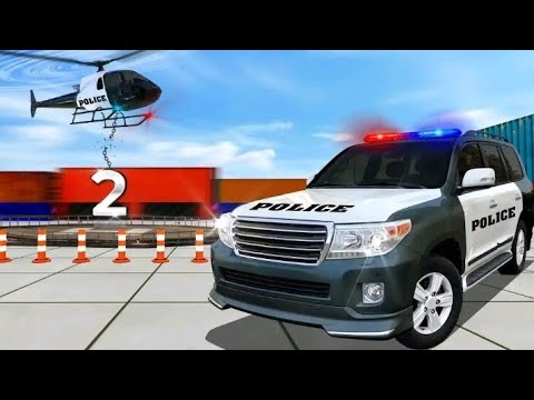 #GamSta Police Car park driving Lexus 570