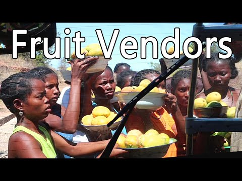 Roadside Fruit Vendors in Madagascar - Weird Fruit Explorer Ep. 382
