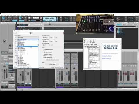 Making the X-Touch work with Cakewalk Sonar Pt#1
